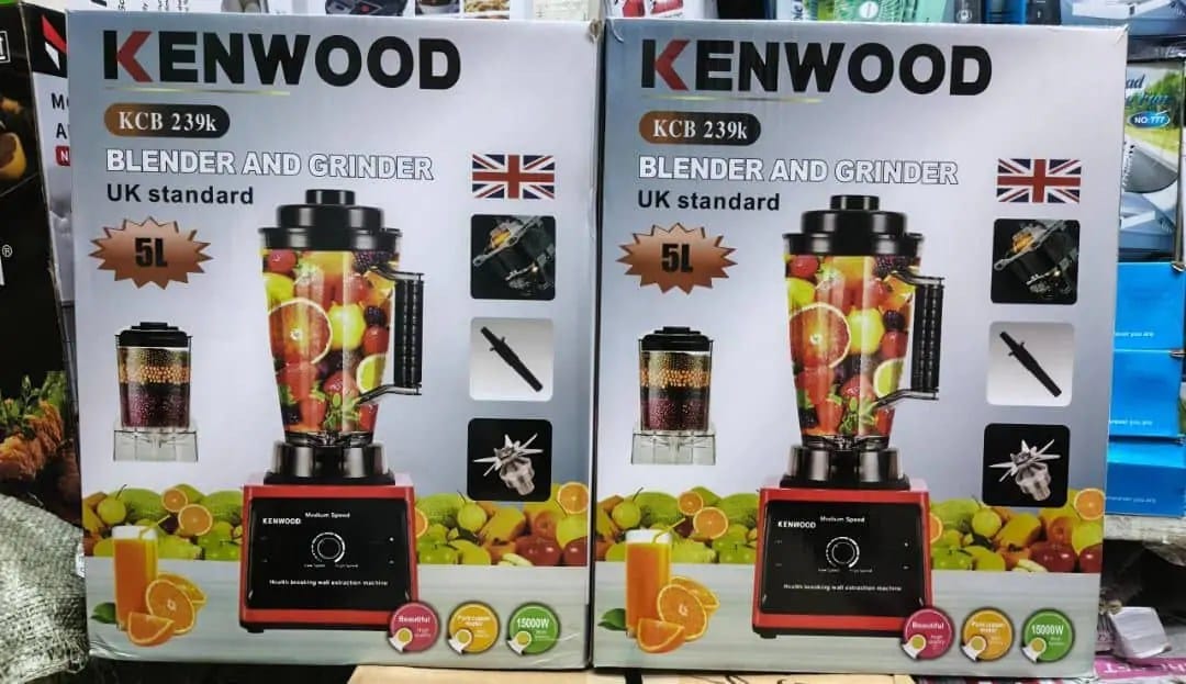 5L  2in1, 10000watts, 8blades Kenwood blender