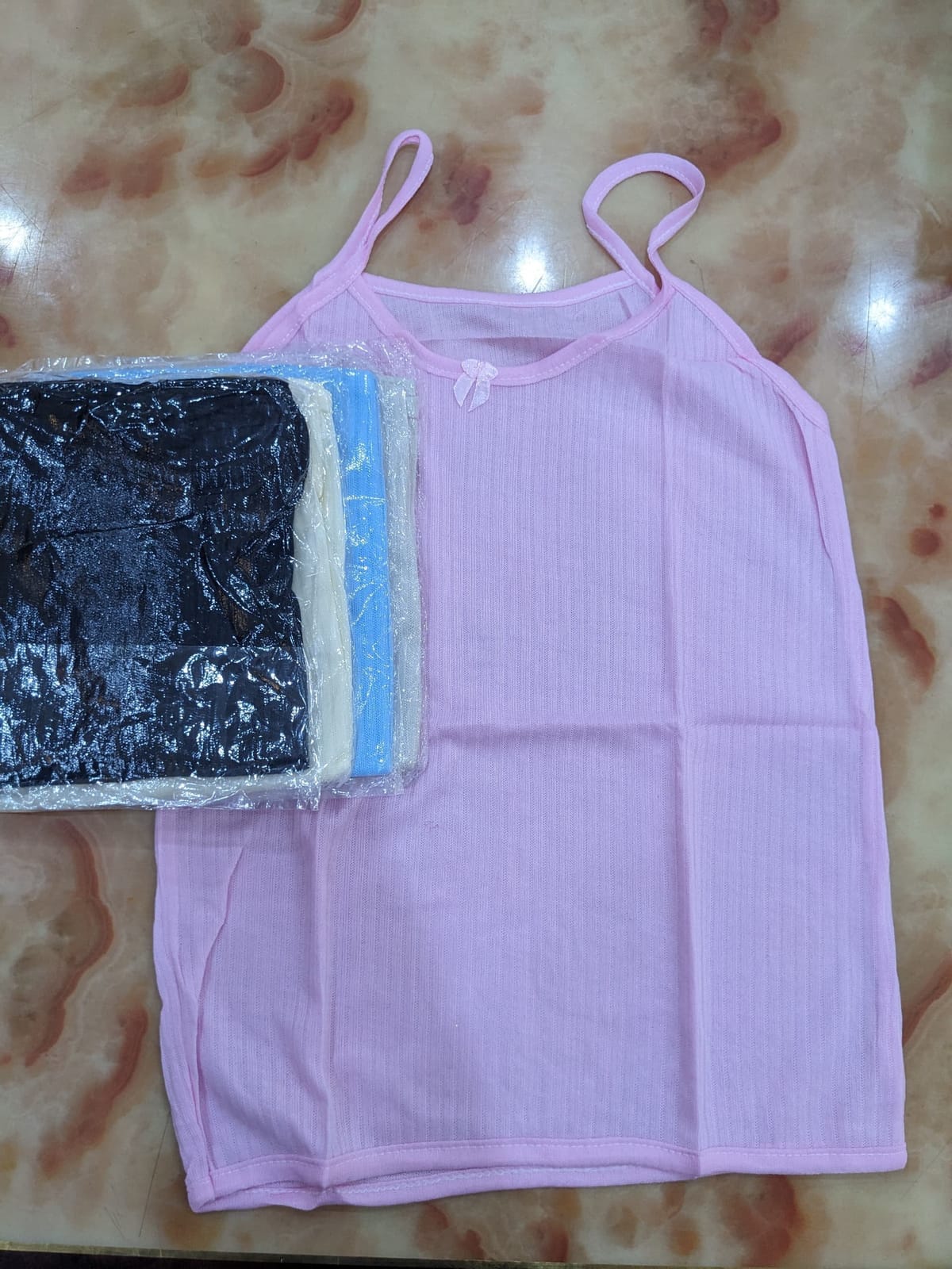 Tiny hand London girls singlet( coloured)