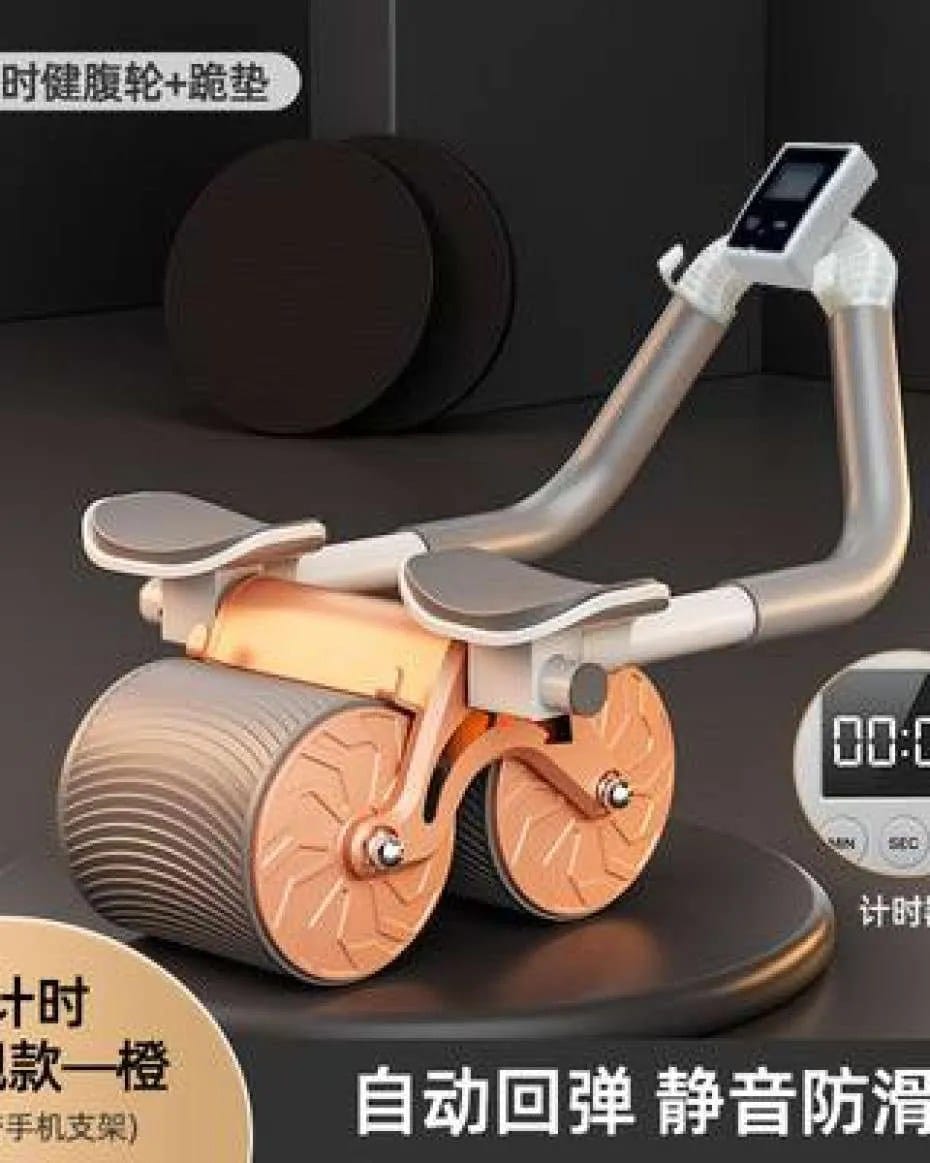 Rebound abdominal wheel