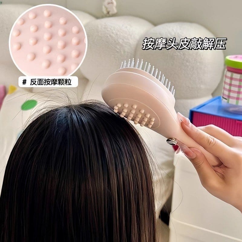 Telescopic massage comb, magic comb for hair and scalp cleansing without damaging hair, anti-static and smoothing comb.