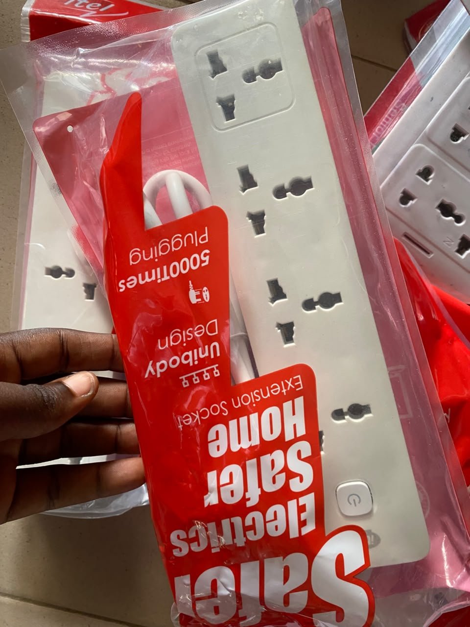 itel 4way extension socket