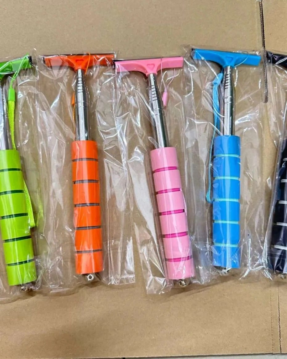 Retractable wiper multifunctional car rearview mirror retractable wiper artifact wiper car wash glass wiper