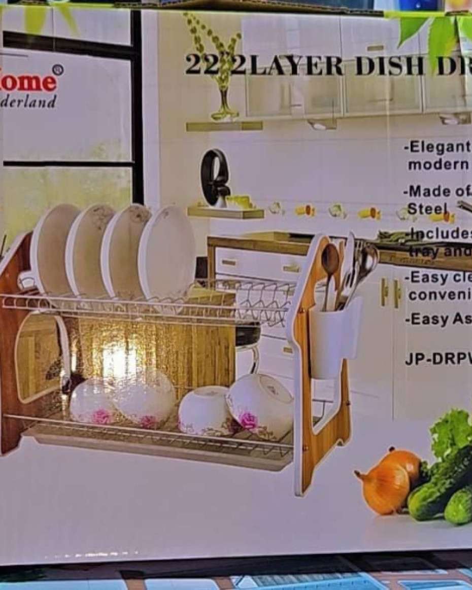 22″ 2layer Plate Rack