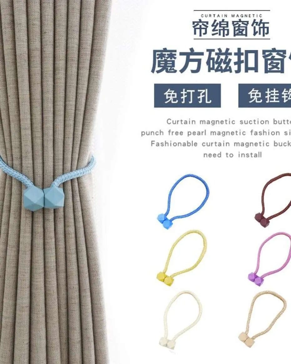 2pairs Curtain Buckle Tying Rope Accessories Curtain Strap