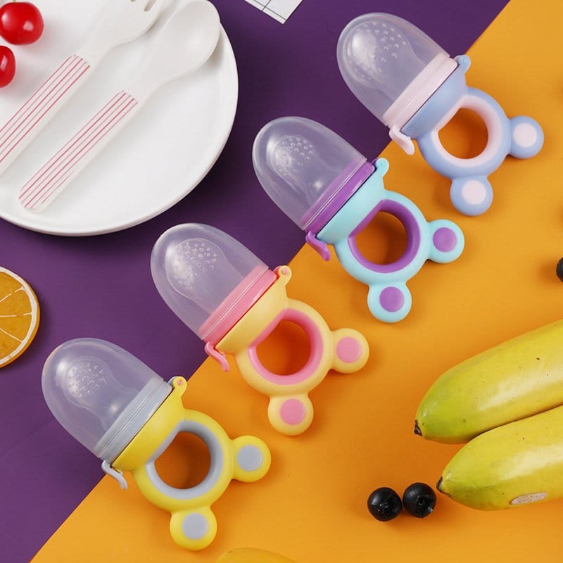 Baby fruit and vegetable chew toys, silicone teething toys, baby nutrition fruit and vegetable 4
