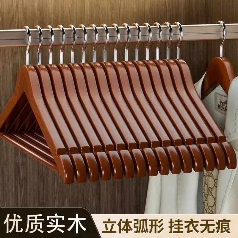Wooden cloth hanger(10pcs)