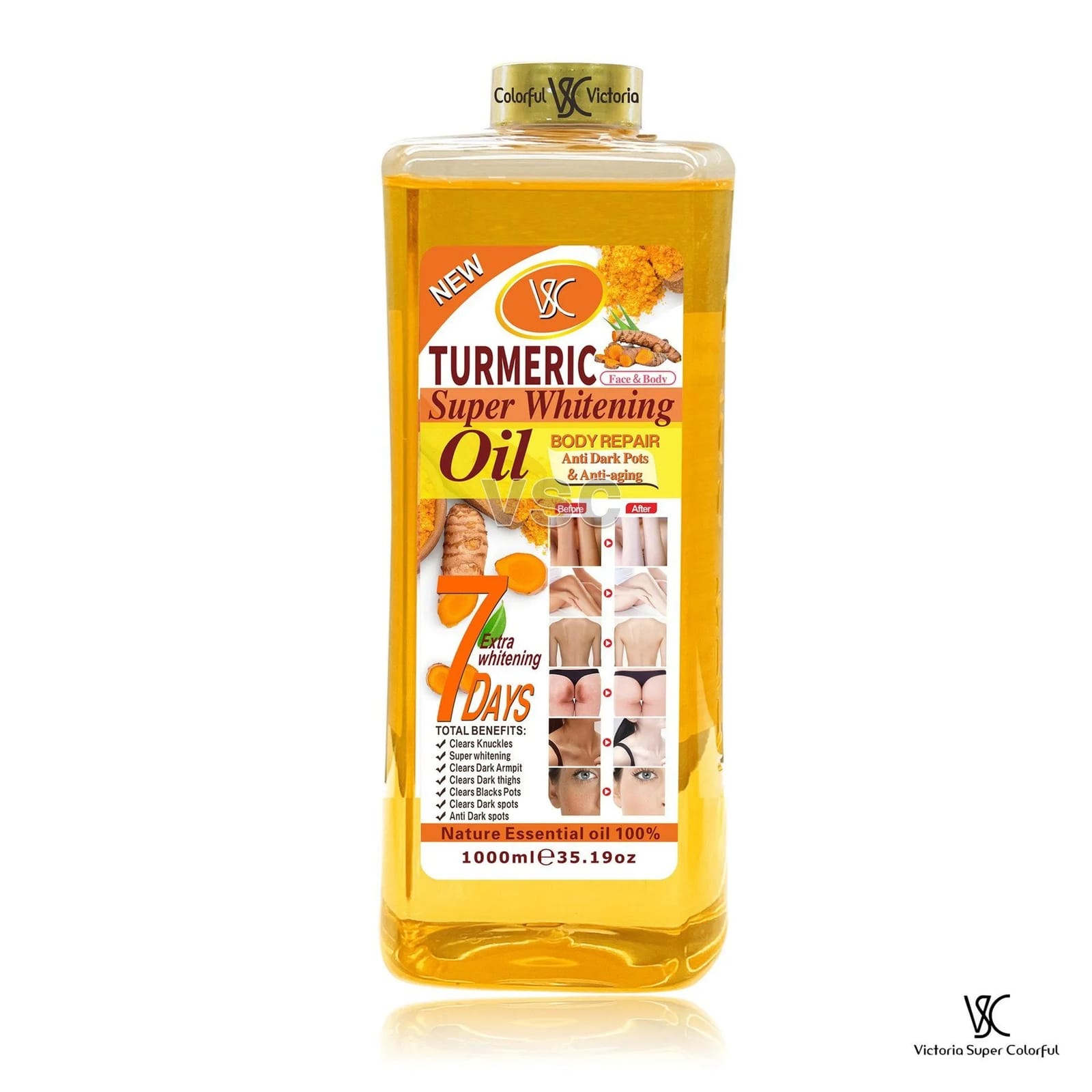 Turmeric body oil