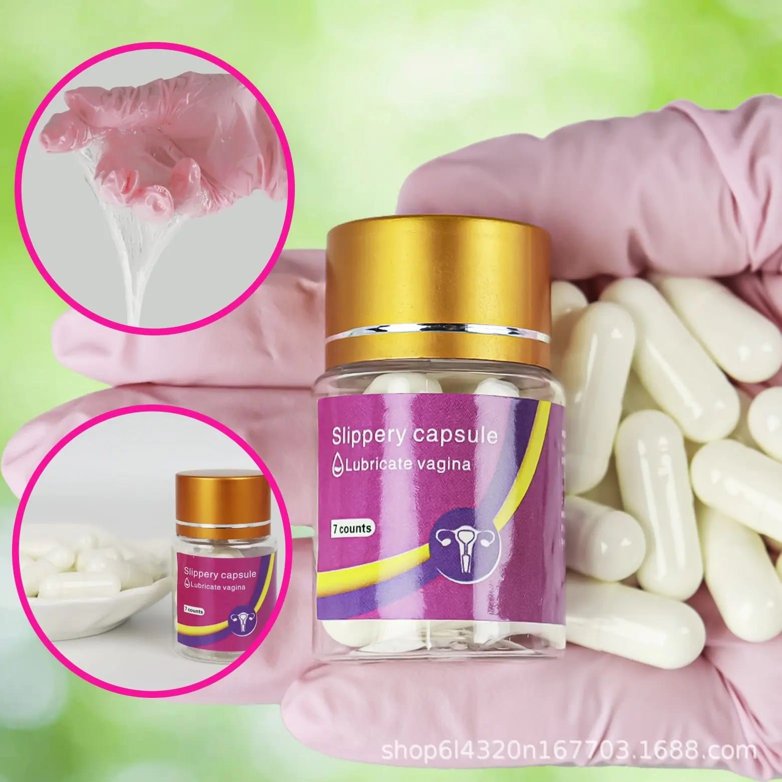 Slippery wetness capsule vagina dripping pills 3