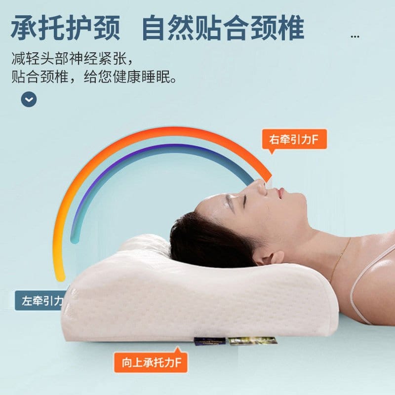 Latex  Ergonomic medical pillows Latex Foam, Neck and Spine Support Pillow 3