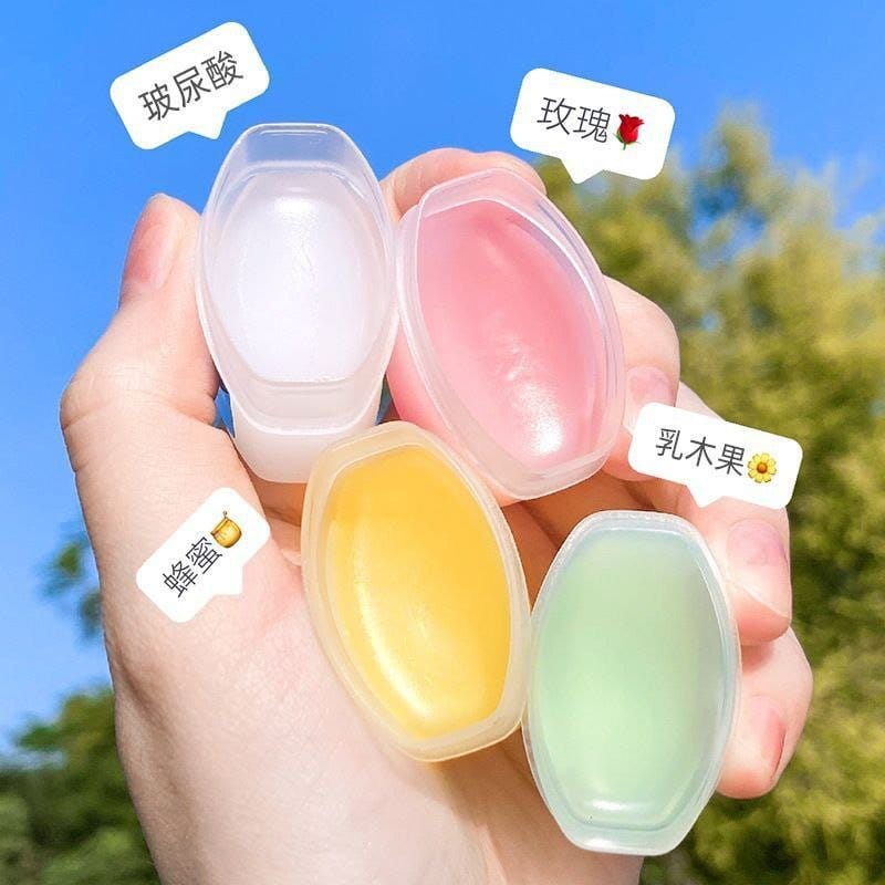 4pcs Lip Balm, Hydrating and Moisturizing Lip Mask for Men and Women, Lip Line Repair, Lip Care. 4