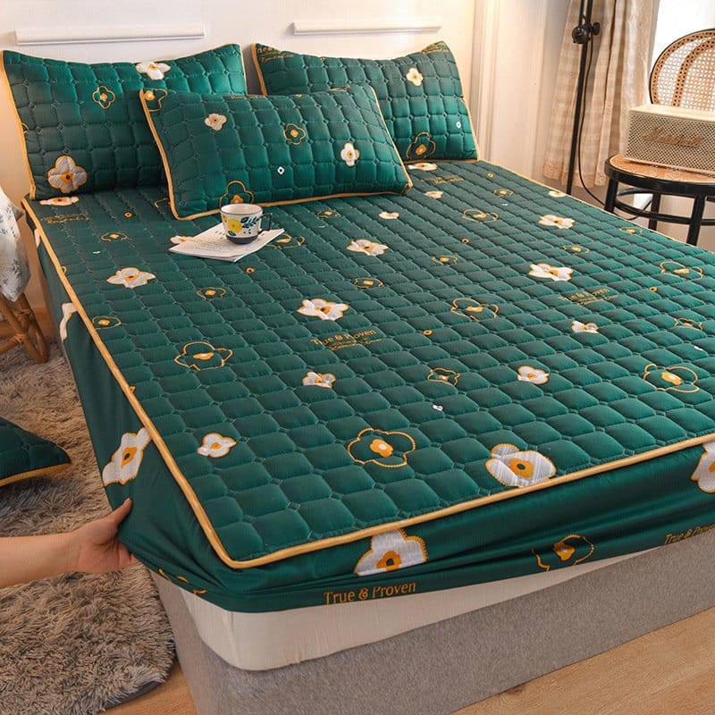 Waterproof bed sheet with 3 pillow cases
6by6 4