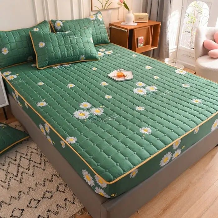 Waterproof bed sheet with 3 pillow cases
6by6 5