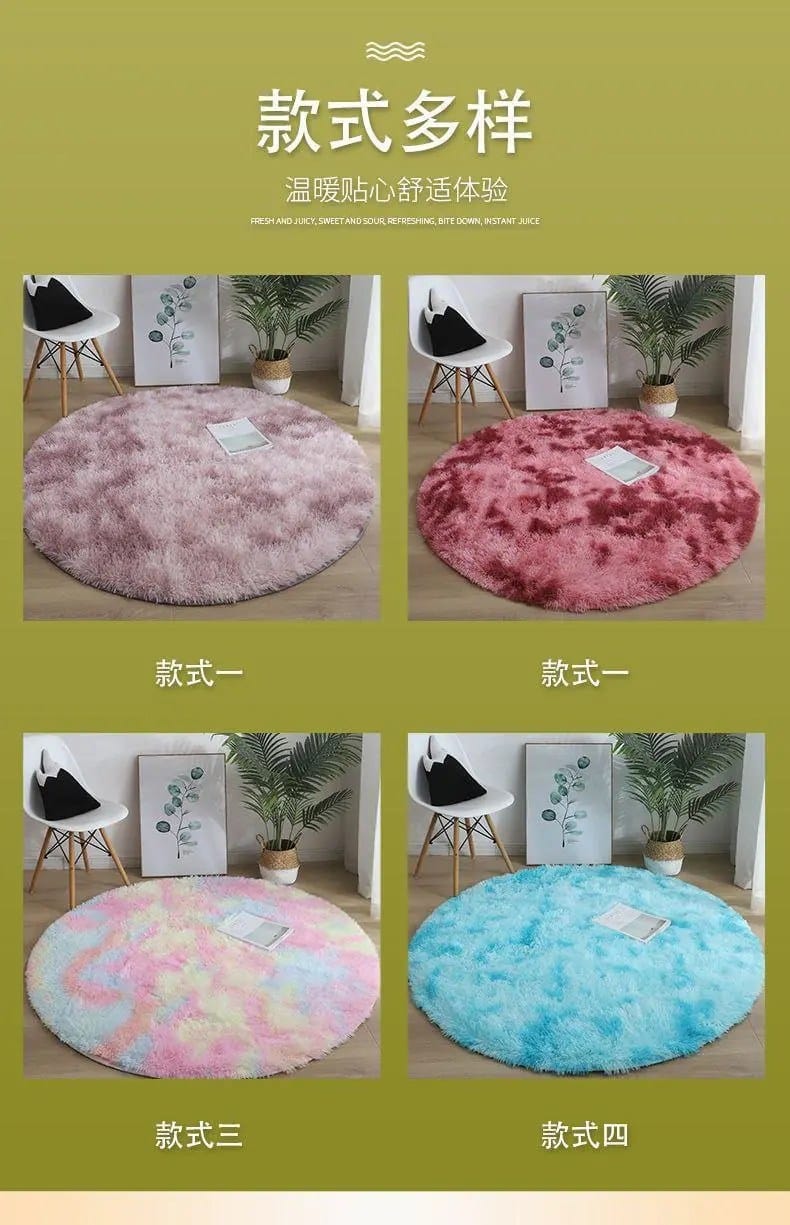 Plush Round Mat 80cm(big) 2