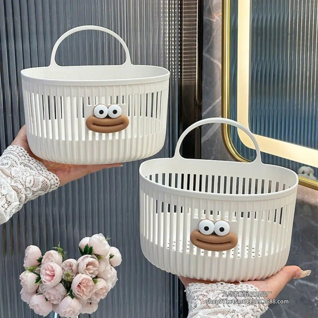 Multifunctional Hanging Basket for Bathroom.