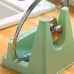 Household Pot Lid Rack, Cutting Board Holder, Storage Rack, Knife Holder, Chopping Board Stand, Kitchen Mobile Plastic Pot Lid Holder