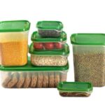 17pcs food storage containers.