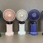 Digital mini fan
