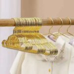 10pcs Aluminium Alloy Gold luxury clothes hangers