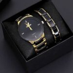 Mens quartz Steel Watch