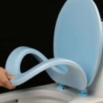Detachable waterproof toilet seat cover.