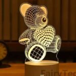 3D Lamp Acrylic USB LED Night Lights Neon Sign Lamp
