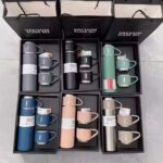 3in1 insulated vacuum water flask gift set