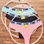 Pink thong