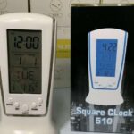 Digital Calendar Temperature Alarm Clock