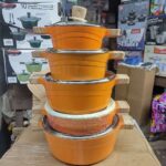 Unique design, wooden handle Pot